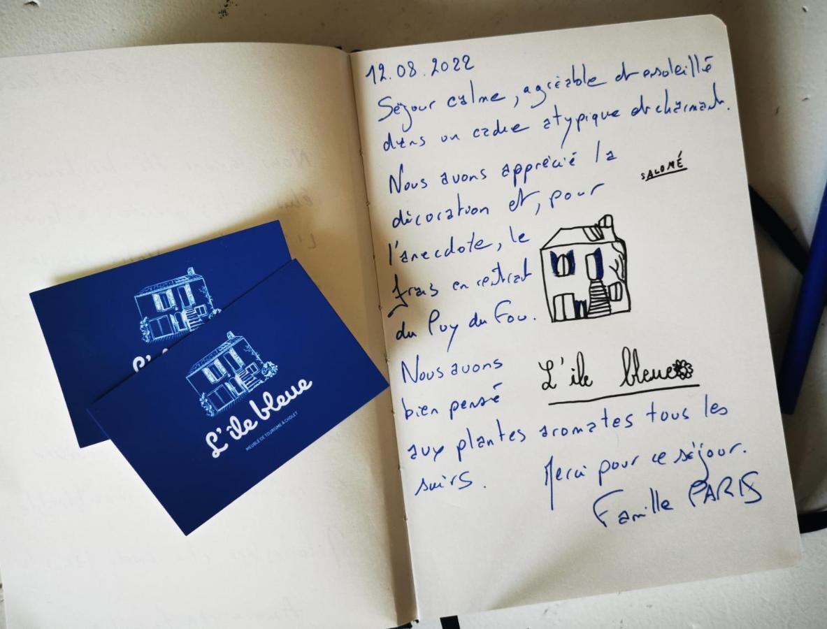 Lile Bleue, Un Parfum De Voyage Villa Cholet Exterior foto